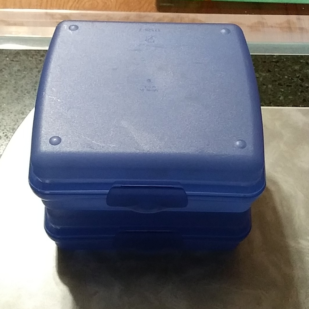 Tupperware Sandwich Containers (2) - Picture 10 of 12